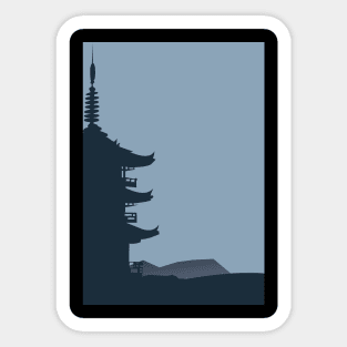 Flat japanese Sticker